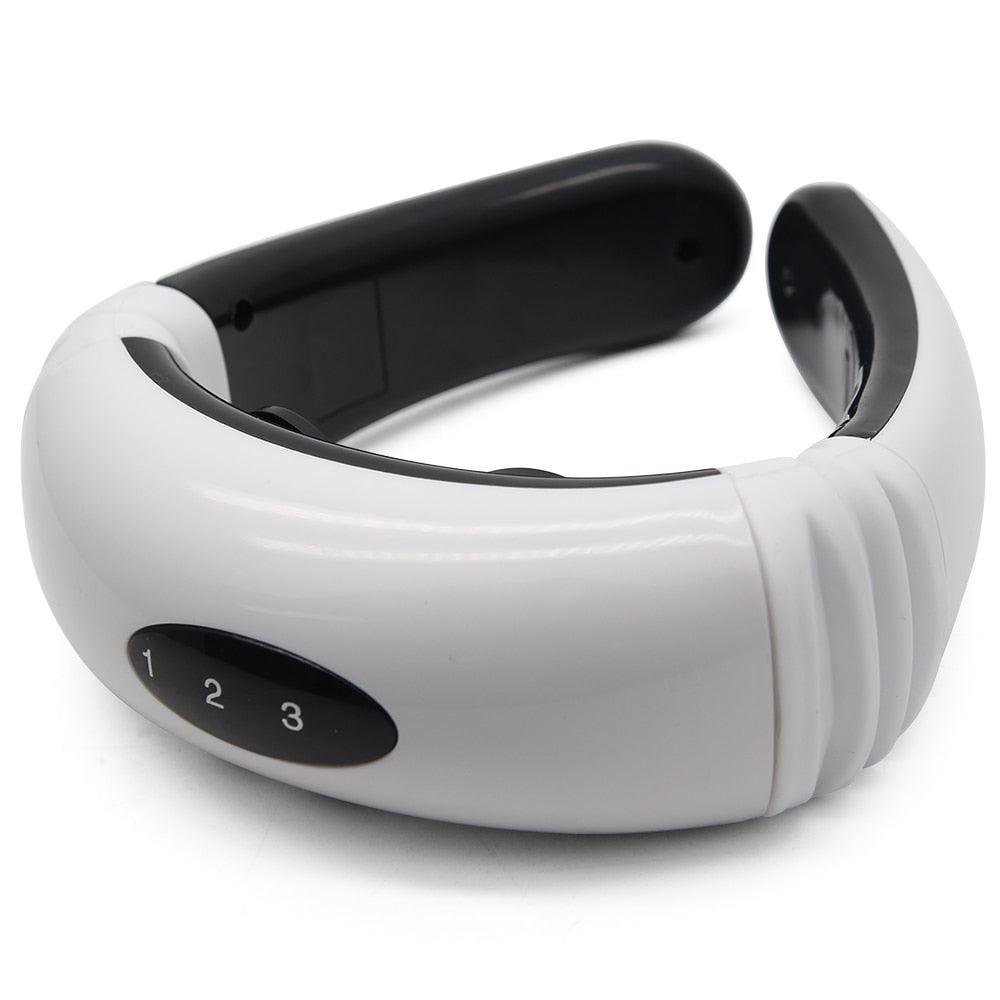 Electric Pulse Back And Neck Massager Far Infrared Pain Relief Tool - VirtuousWares:Global