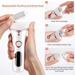 Electric Rechargeable Foot Grinder Exfoliating Foot Repair Machine - VirtuousWares:Global