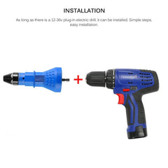Electric Rivet Nut Gun adaptor - VirtuousWares:Global