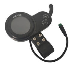 Electric Scooter 5pin/6pin 60V Finger Throttle LCD Display QSS4 LH100 - VirtuousWares:Global