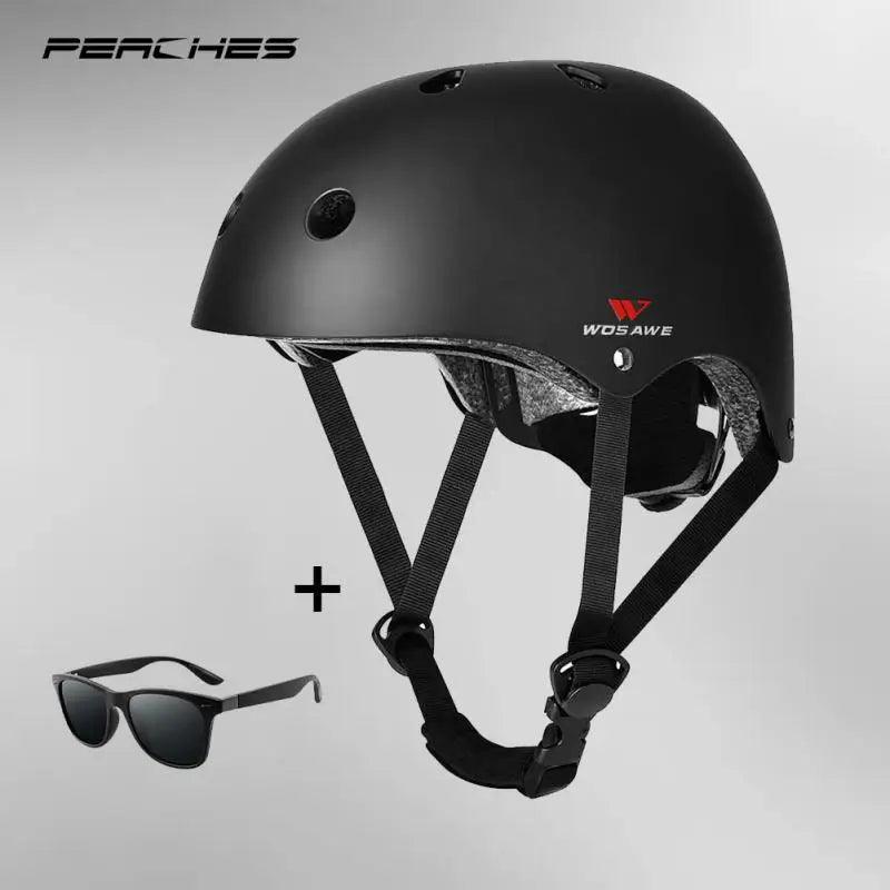 Electric Scooter Helmet MTB Bike Bicycle Helmet For Man Casco Patinete Electrico Capacete Ciclismo Casque Trottinette Électrique - VirtuousWares:Global