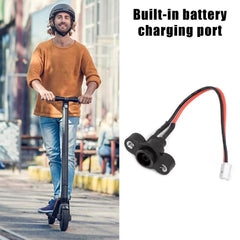 Electric Scooter Power Charger Cord Cable Controller Charging Port - VirtuousWares:Global