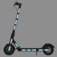 Electric Scooter Reflective Stickers Body Wheel Hub Accessories For Xiaomi M365/Pro Night Safety Warning Sticker For Ninebot G30 - VirtuousWares:Global