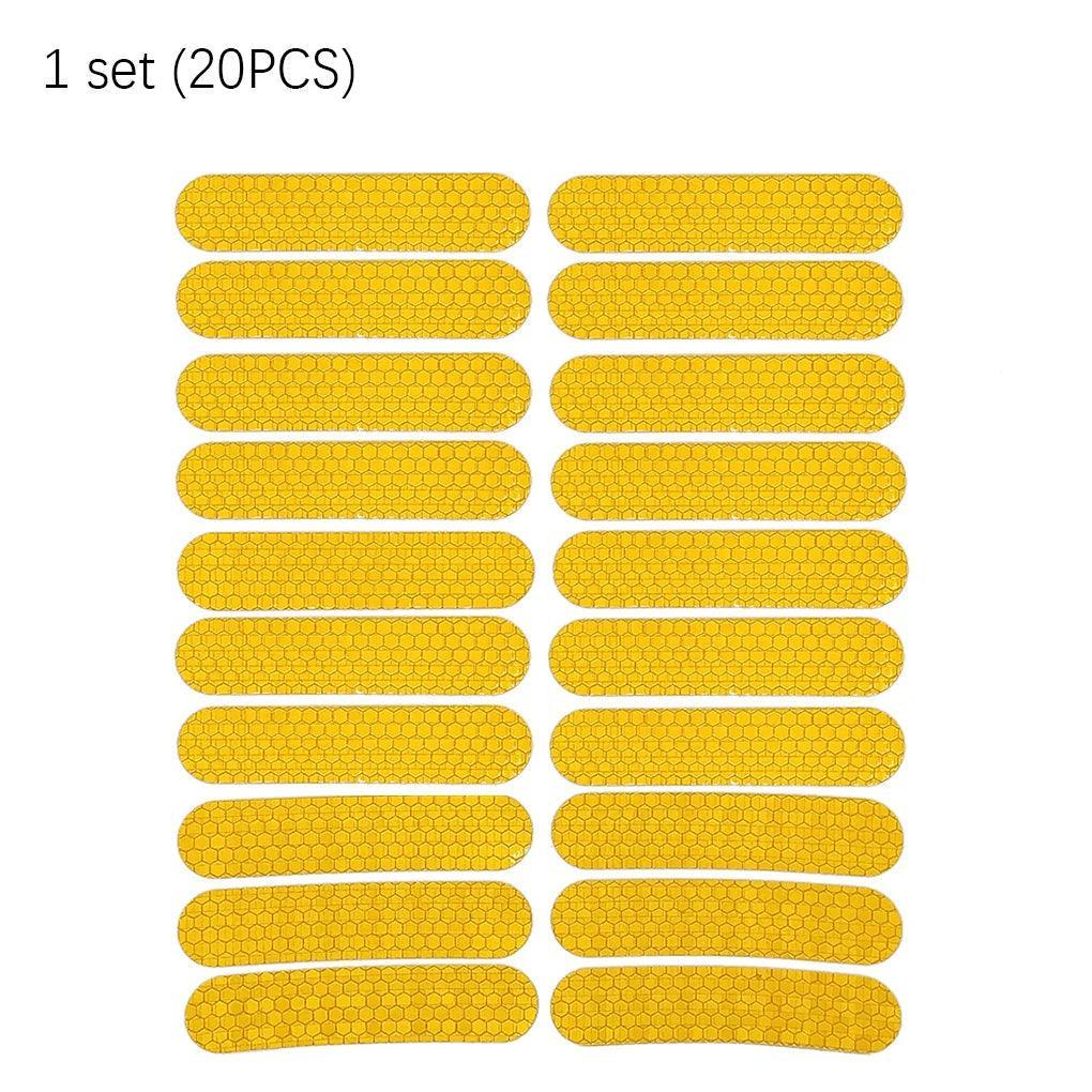 Electric Scooter Reflective Stickers Body Wheel Hub Accessories For Xiaomi M365/Pro Night Safety Warning Sticker For Ninebot G30 - VirtuousWares:Global
