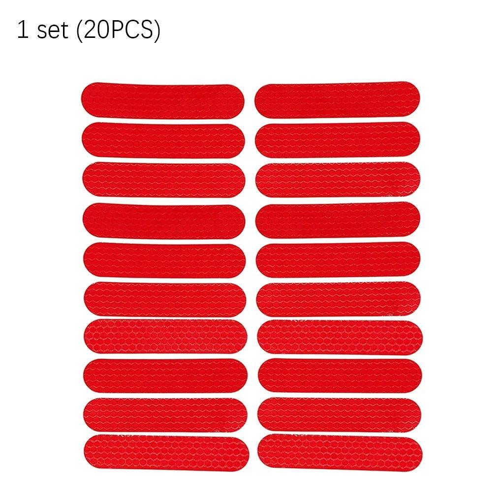 Electric Scooter Reflective Stickers Body Wheel Hub Accessories For Xiaomi M365/Pro Night Safety Warning Sticker For Ninebot G30 - VirtuousWares:Global