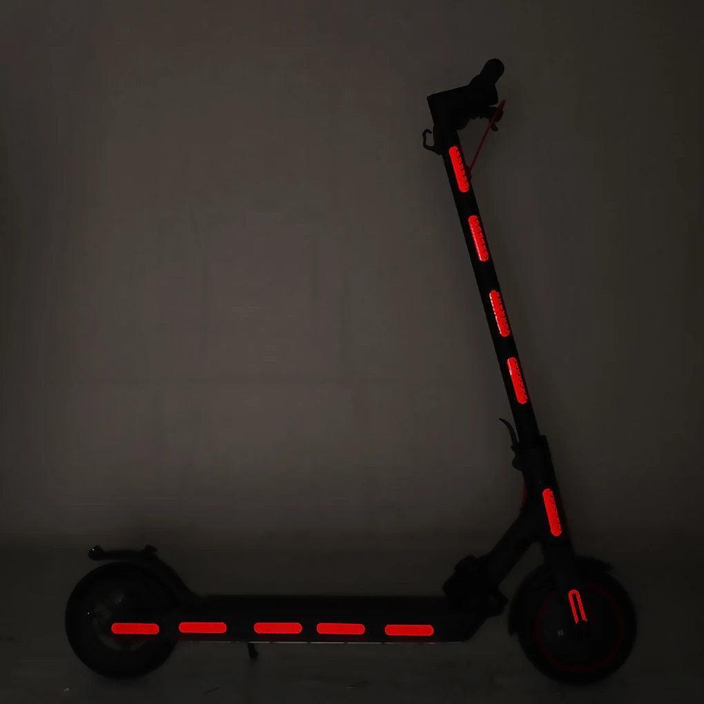 Electric Scooter Reflective Stickers Body Wheel Hub Accessories For Xiaomi M365/Pro Night Safety Warning Sticker For Ninebot G30 - VirtuousWares:Global