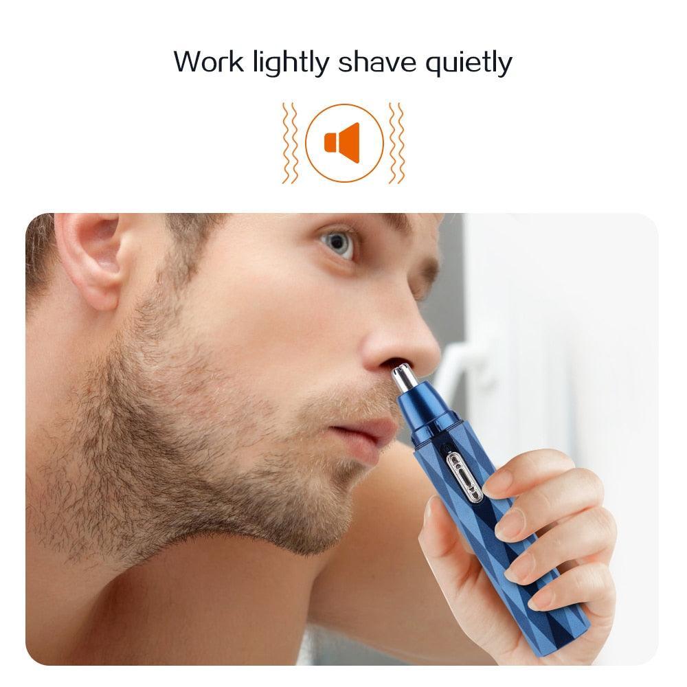 Electric Shaving Nose Ear Trimmer Safe Face Care Rechargeable Nose - VirtuousWares:Global