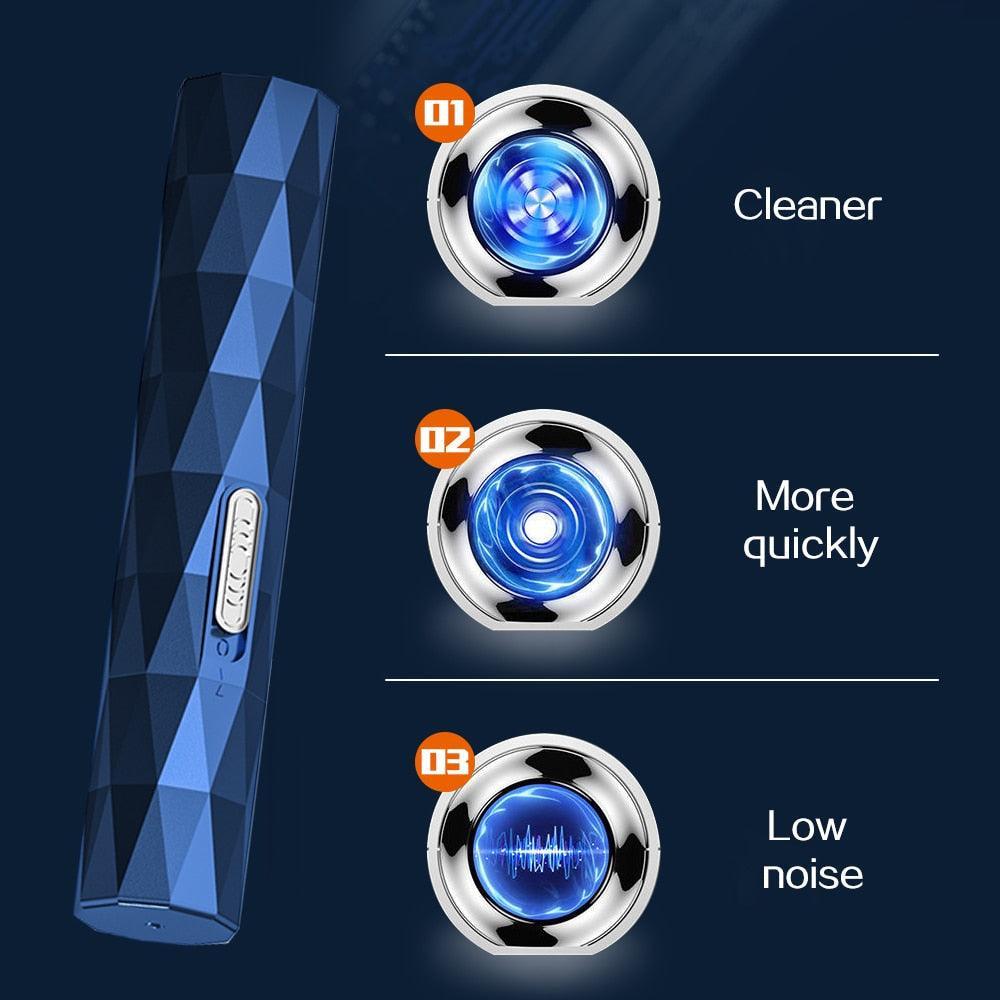 Electric Shaving Nose Ear Trimmer Safe Face Care Rechargeable Nose - VirtuousWares:Global