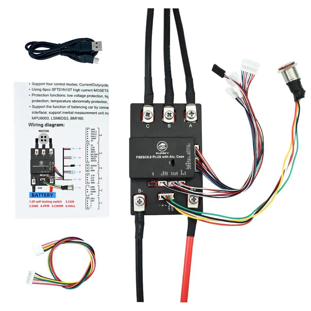 Electric Speed Controller FLIPSKY FSESC6.9 Plus Based on vesc6.6® With - VirtuousWares:Global