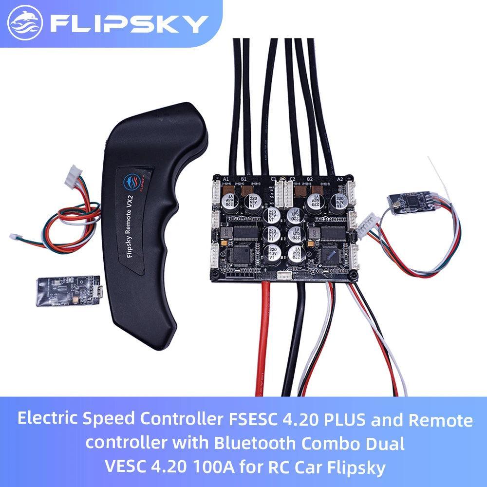 Electric Speed Controller FSESC 4.20 PLUS and Remote controller with - VirtuousWares:Global