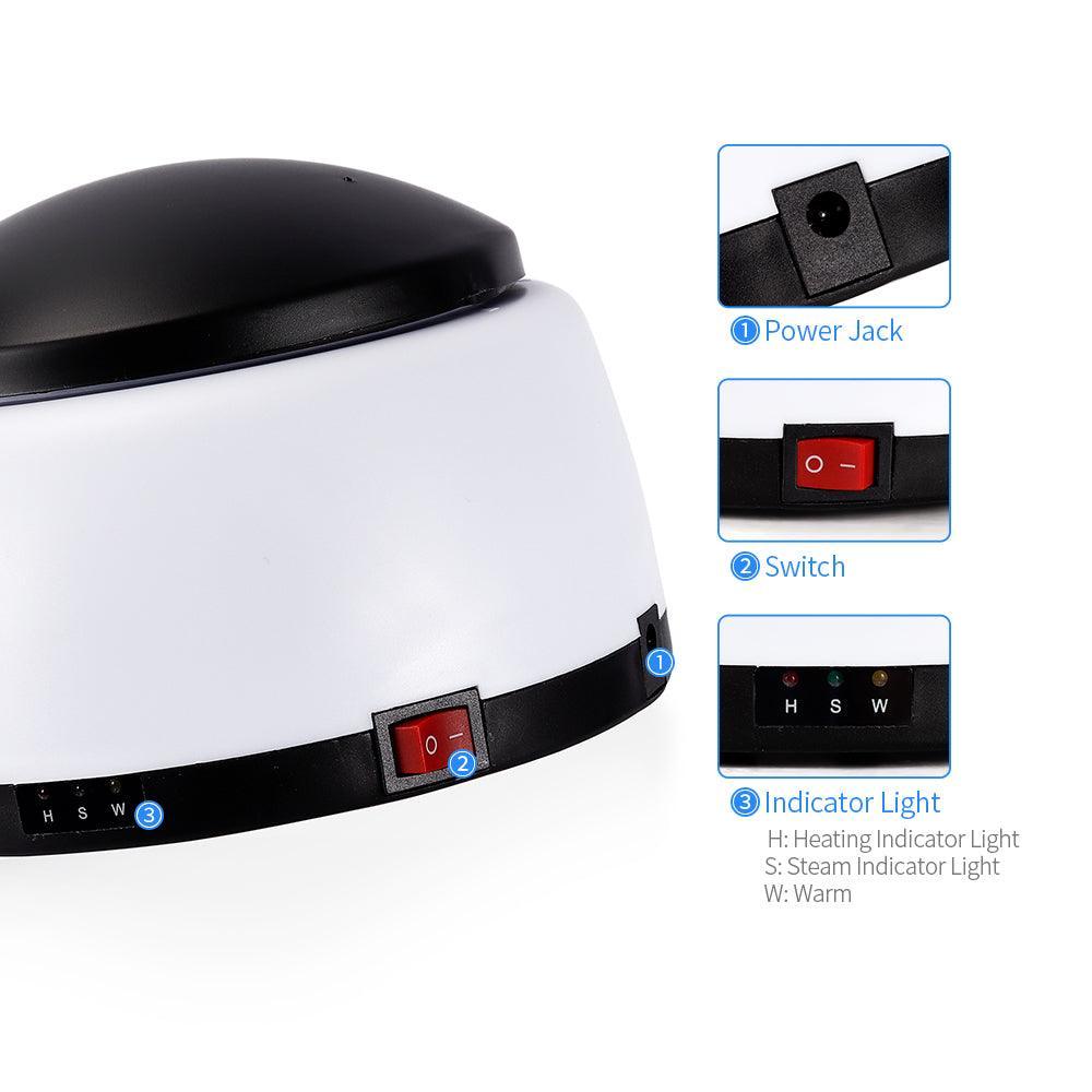 Electric Steam off UV Nail Gel Polish Remover Machine - VirtuousWares:Global