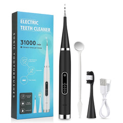 Electric Teeth Tartar Cleaner Dental High Frequency Vibration for - VirtuousWares:Global