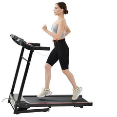 Electric treadmill with MP3 and cylinder fold type - VirtuousWares:Global