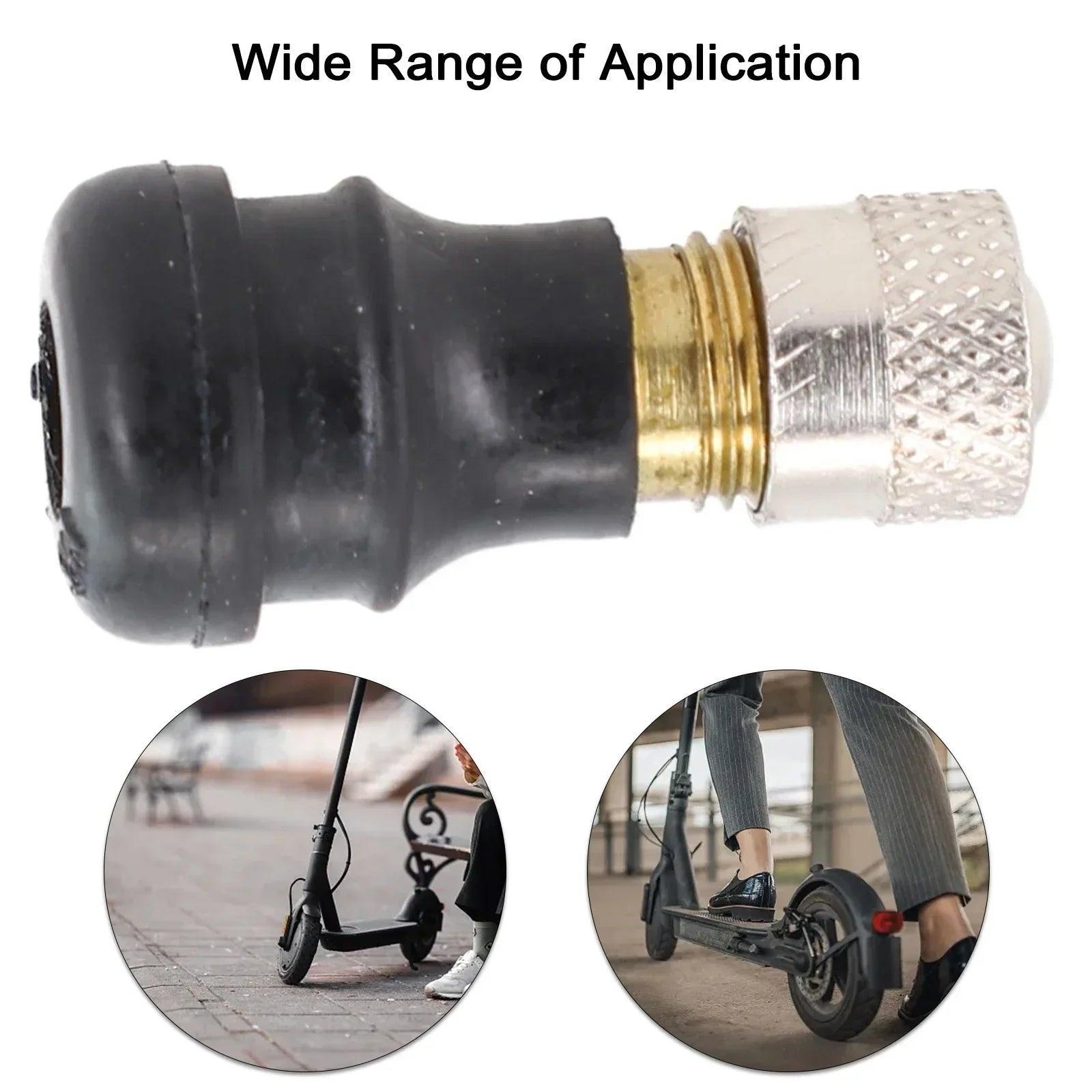 Electric Vehicle Scooter Vacuum Tire Valve Straight Mouth Valves - VirtuousWares:Global