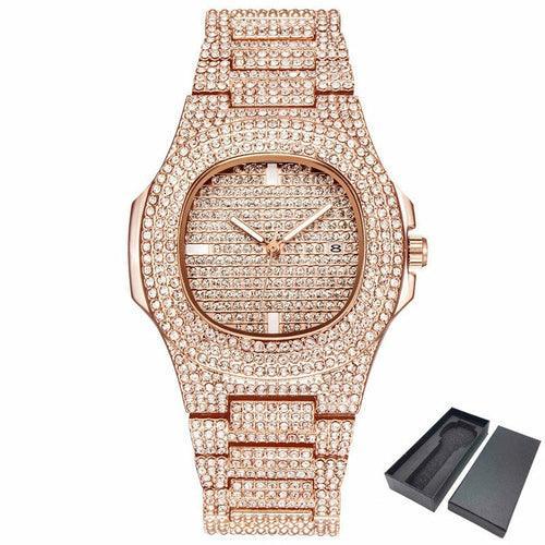 Elegant Fashion Watch For Men With Steel Band - VirtuousWares:Global