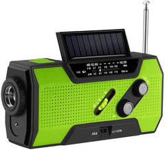 Emergency Hand Crank Radio Solar Radio Power Bank - VirtuousWares:Global