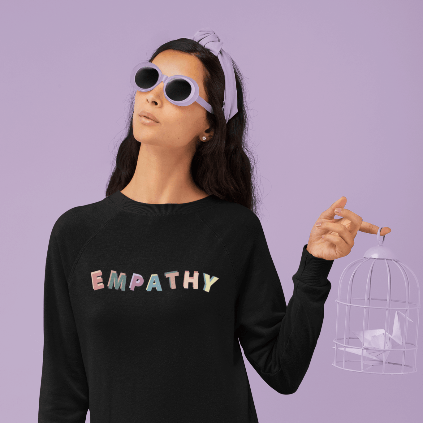 Empathy - Organic Unisex Sweatshirt - VirtuousWares:Global