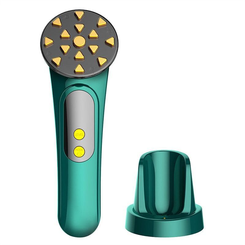 EMS Facial Massager LED Light Anti Aging Wrinkle Facial Beauty - VirtuousWares:Global