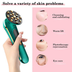 EMS Facial Massager LED Light Anti Aging Wrinkle Facial Beauty - VirtuousWares:Global