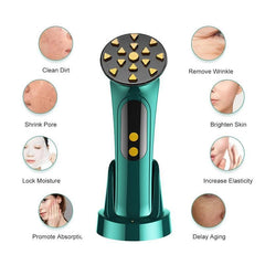 EMS Facial Massager LED Light Anti Aging Wrinkle Facial Beauty - VirtuousWares:Global