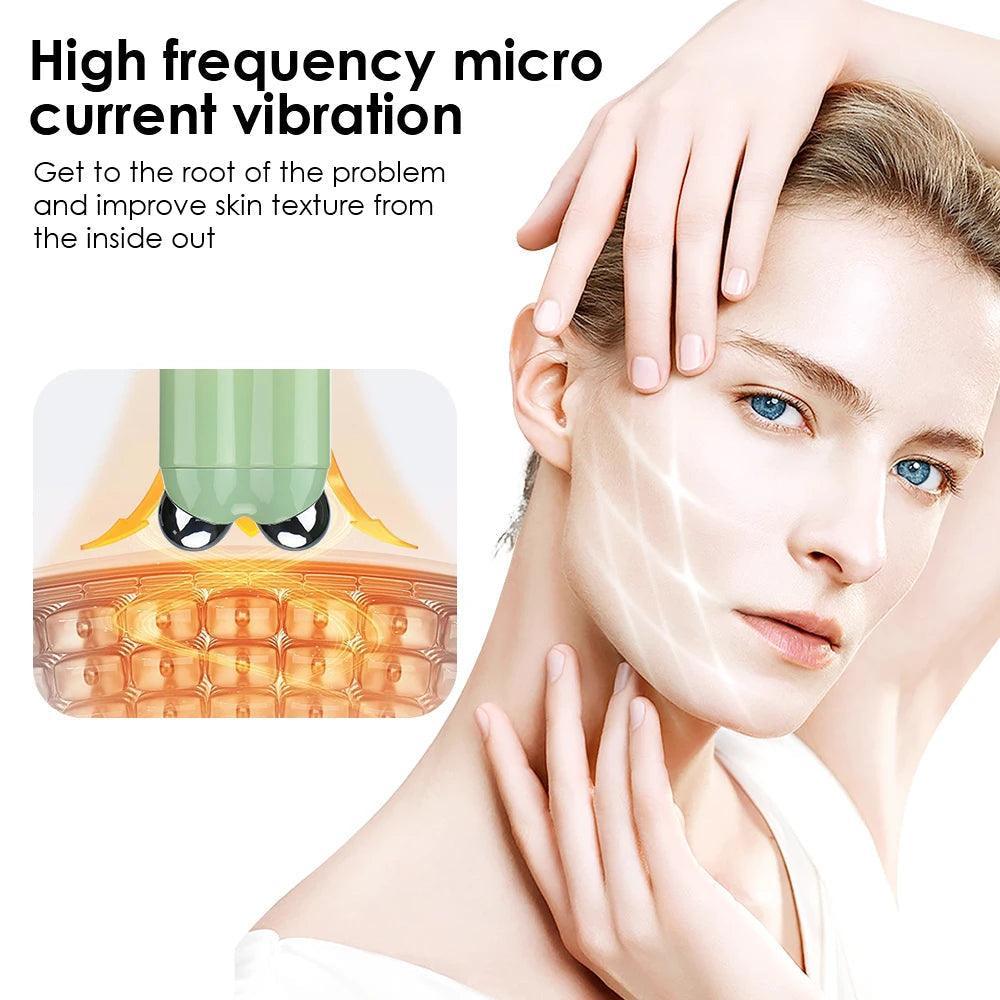 EMS Facial Massager Roller Microcurrent Face Lifting Machine V-Face - VirtuousWares:Global