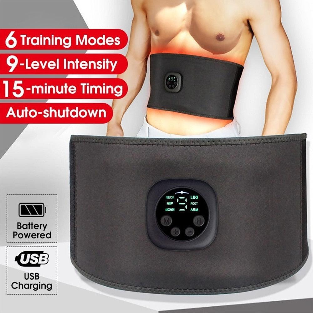 EMS Fitness Trainer Belt Waist Support Training Device - VirtuousWares:Global