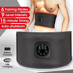 EMS Fitness Trainer Belt Waist Support Training Device - VirtuousWares:Global