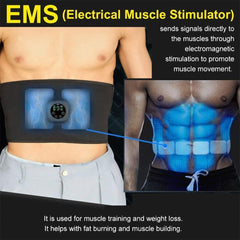 EMS Fitness Trainer Belt Waist Support Training Device - VirtuousWares:Global