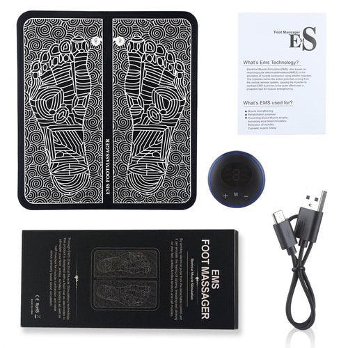 EMS Foot Massage Mat Physiotherapy Foot Massage Relax Body Relieve - VirtuousWares:Global
