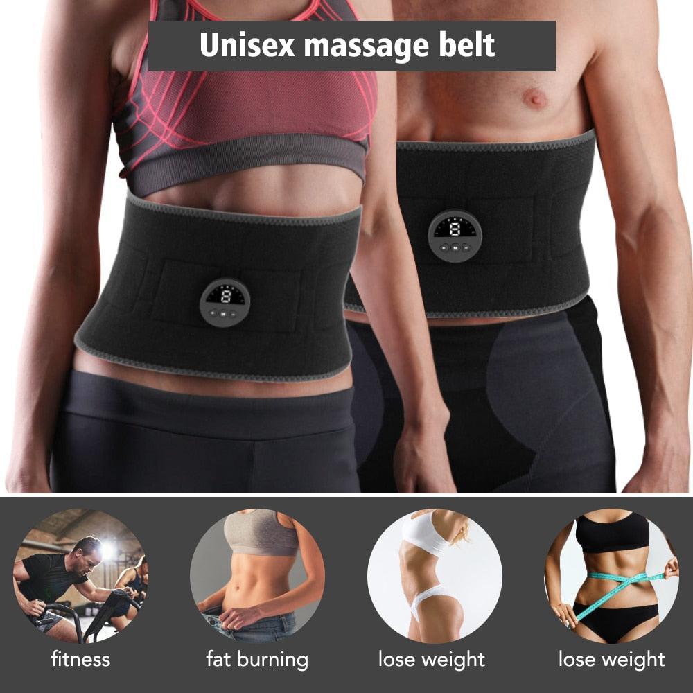 EMS Pulse Body Massager Belt Anti Celluite Smart Abdomen Muscle - VirtuousWares:Global