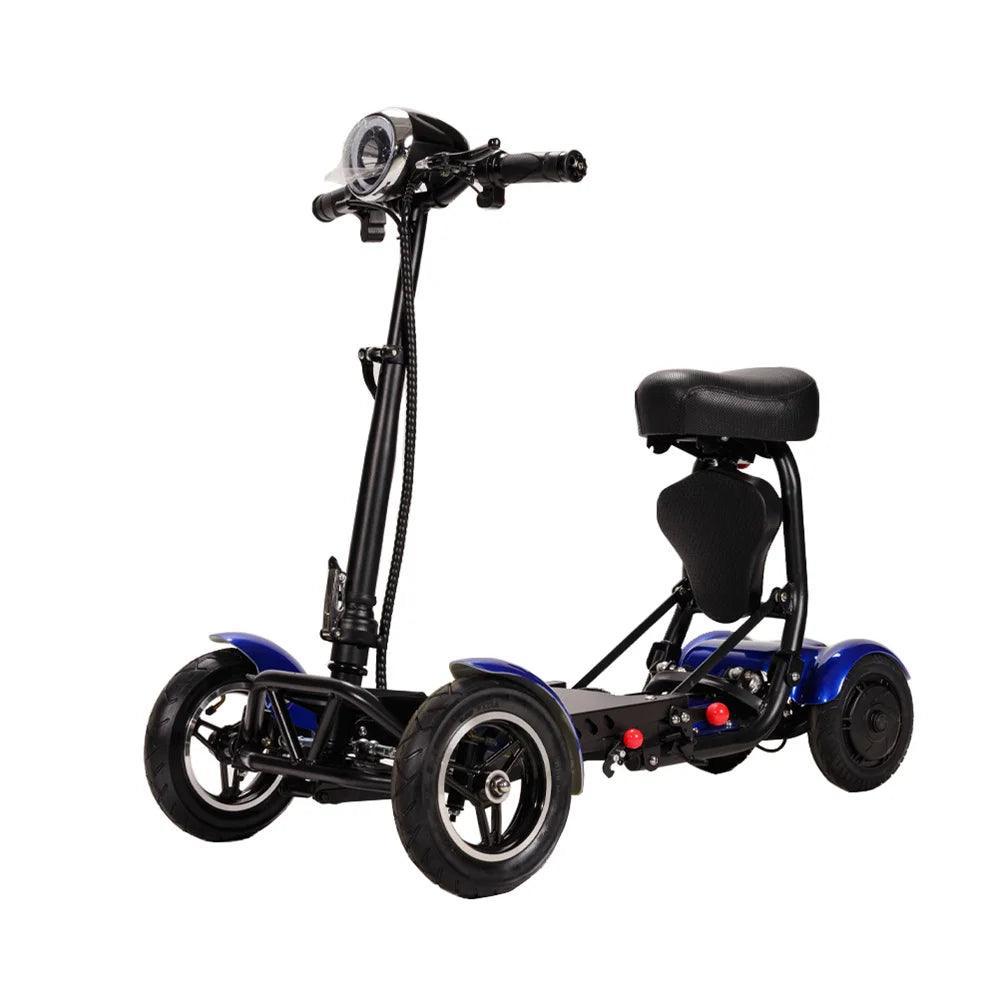 enhance foldable perfect travel transformer 4 wheel electric folding mobility scooter convenient for elderly travel - VirtuousWares:Global