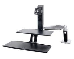 Ergotron 24391026 WorkFit-A Sit-Stand Workstation With Suspended Keybo - VirtuousWares:Global