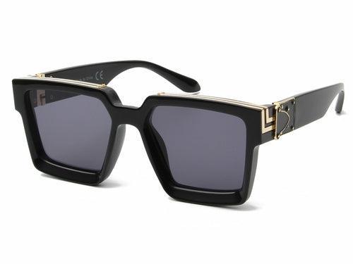 Evanston | Classic Retro Vintage Square Fashion Sunglasses - VirtuousWares:Global