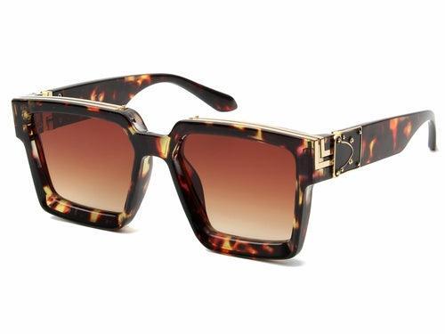 Evanston | Classic Retro Vintage Square Fashion Sunglasses - VirtuousWares:Global