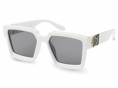 Evanston | Classic Retro Vintage Square Fashion Sunglasses - VirtuousWares:Global