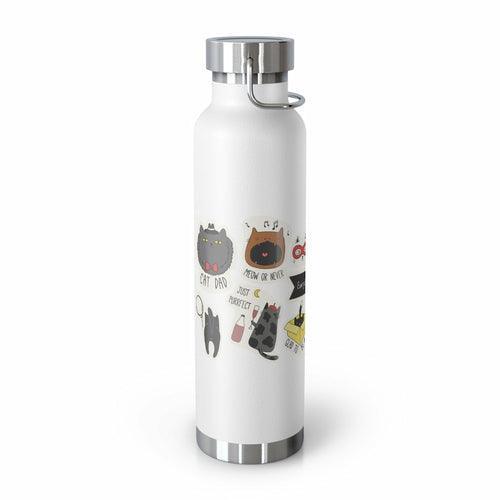 Everyday is Cat Day Insulated Thermos Bottle 22oz - VirtuousWares:Global