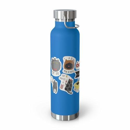 Everyday is Cat Day Insulated Thermos Bottle 22oz - VirtuousWares:Global