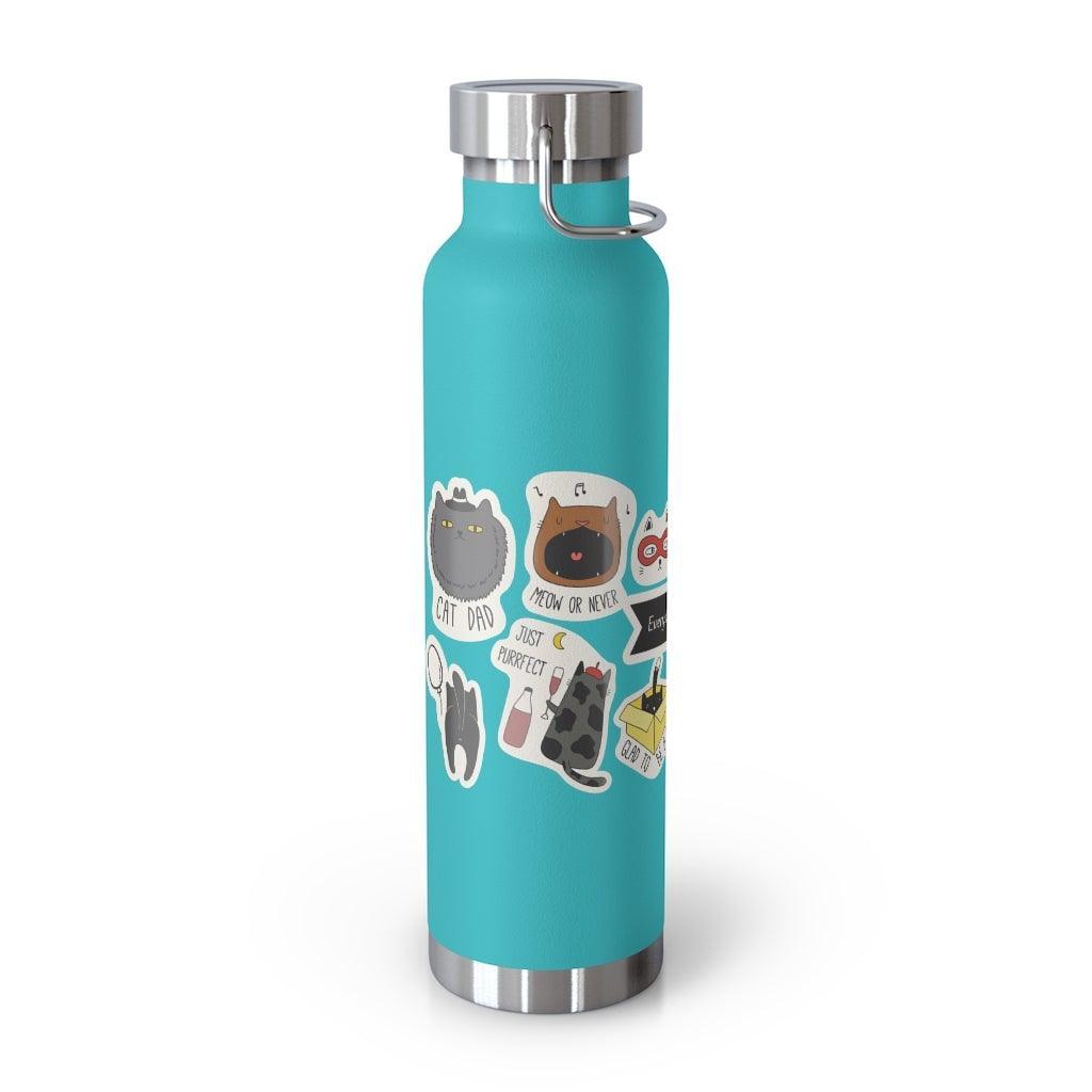 Everyday is Cat Day Insulated Thermos Bottle 22oz - VirtuousWares:Global