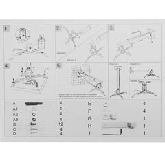 Extendable Arms Adjustable Projector Bracket - VirtuousWares:Global