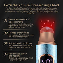 Eye Massager Portable Heating Vibration Eye Care Device - VirtuousWares:Global