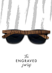 Eyewood | Engraved wooden sunglasses - Untamed - VirtuousWares:Global