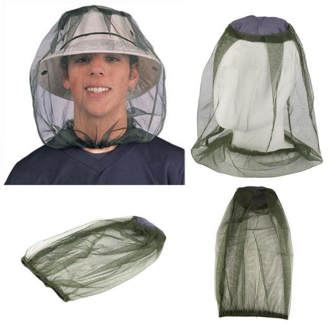 Fabric Midge Mosquito Insect Hat Bug Mesh Head Net - VirtuousWares:Global