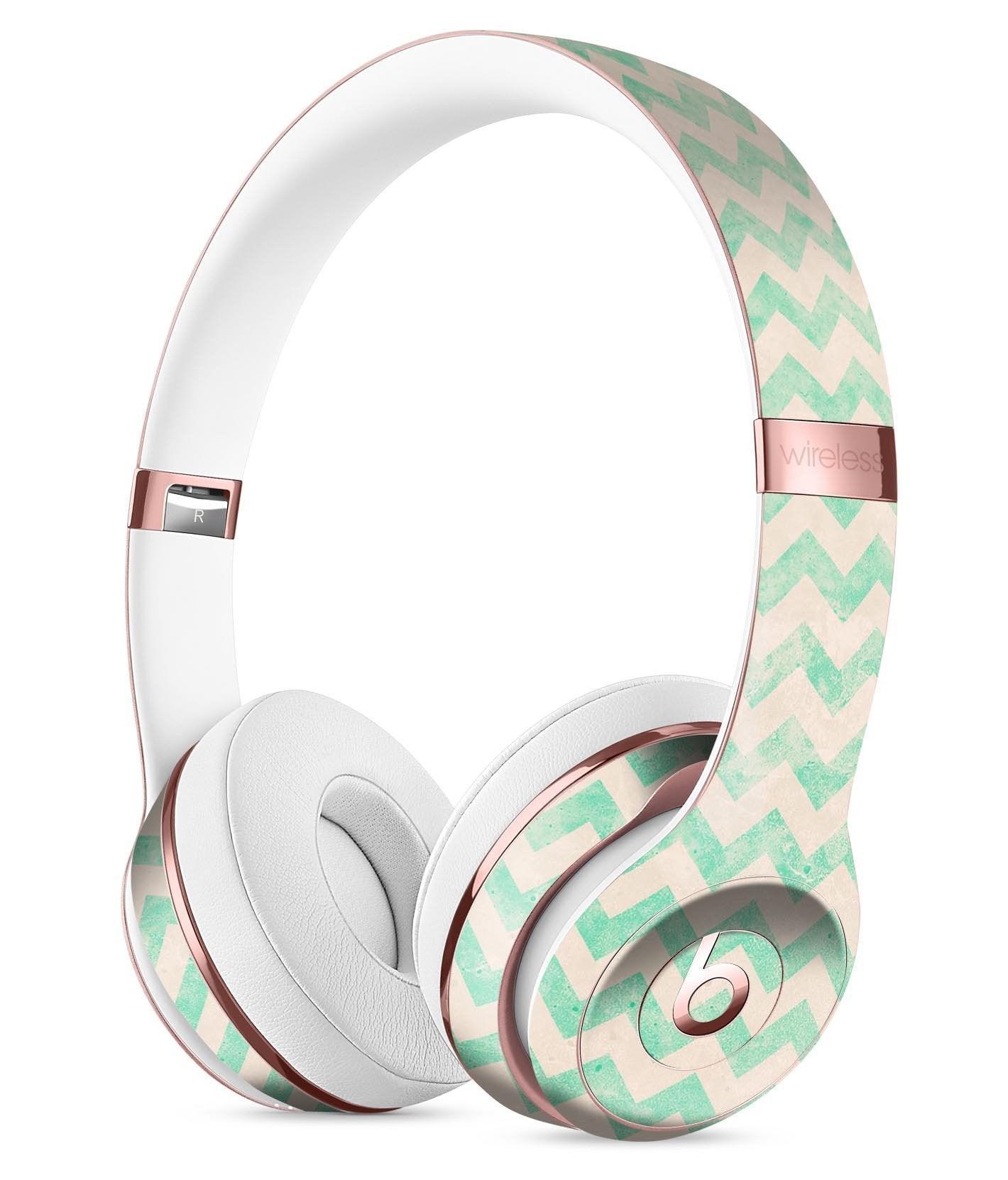 Faded Aqua Chevron Pattern Full-Body Skin Kit for the Beats by Dre - VirtuousWares:Global