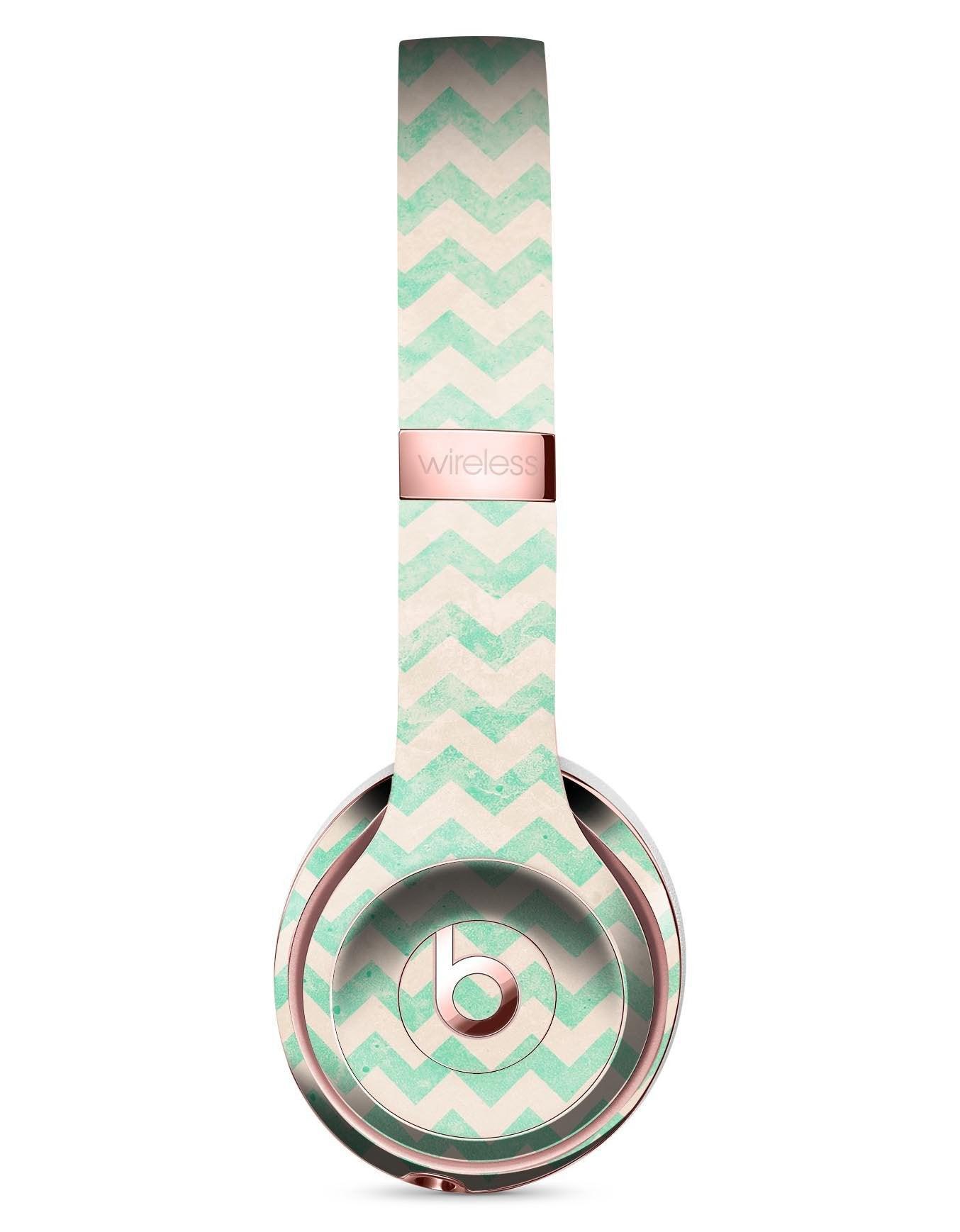 Faded Aqua Chevron Pattern Full-Body Skin Kit for the Beats by Dre - VirtuousWares:Global