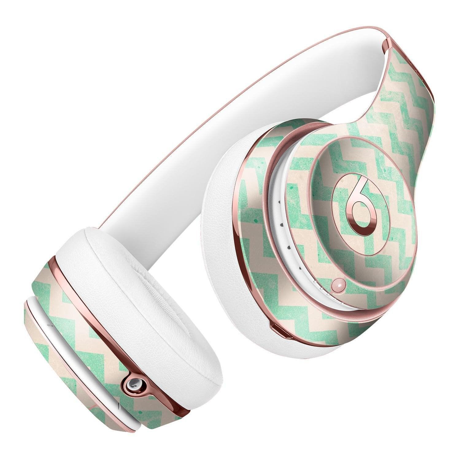 Faded Aqua Chevron Pattern Full-Body Skin Kit for the Beats by Dre - VirtuousWares:Global