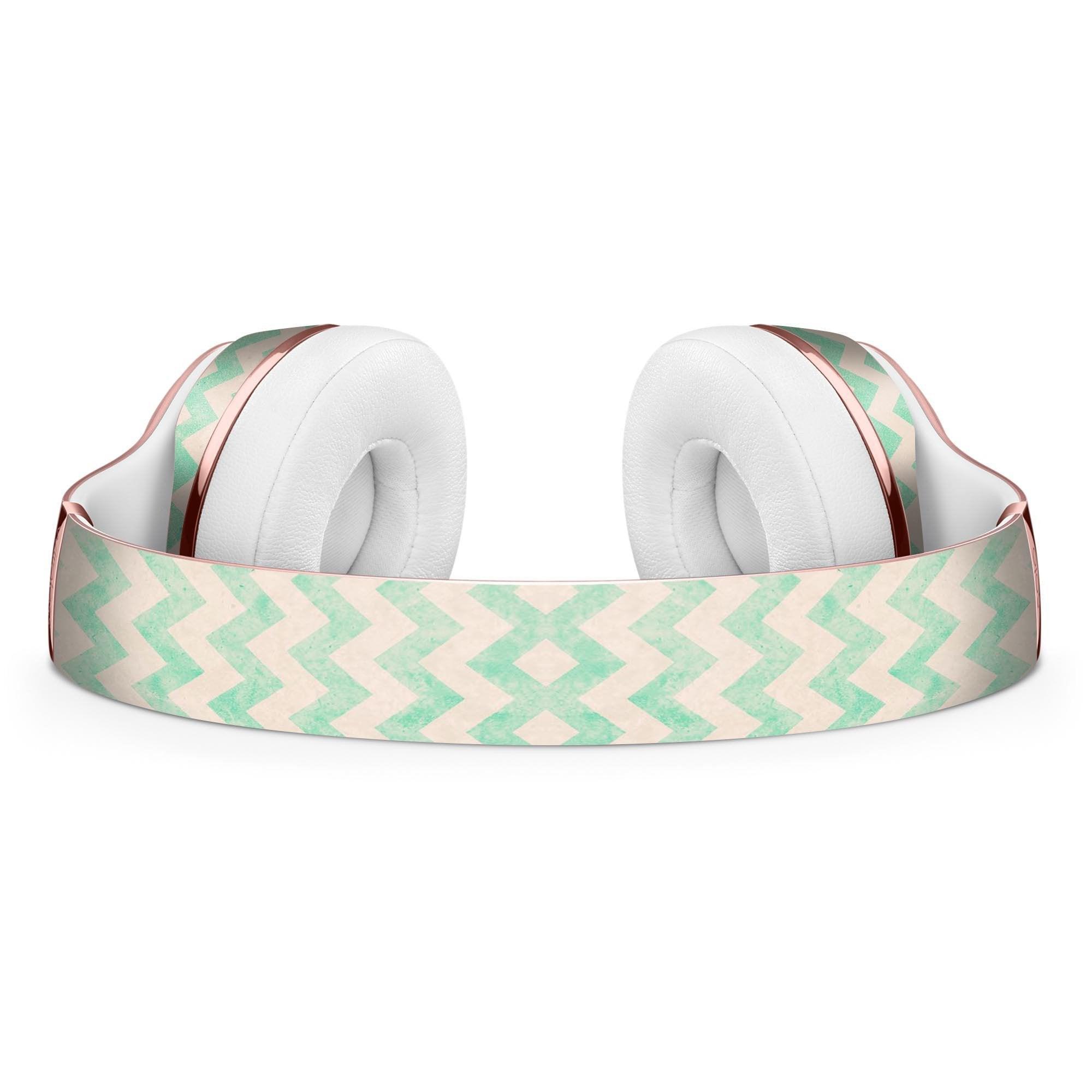 Faded Aqua Chevron Pattern Full-Body Skin Kit for the Beats by Dre - VirtuousWares:Global