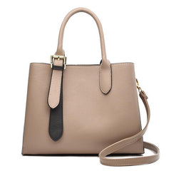 Fashion Casual Solid Color Messenger Handbag For Ladies - VirtuousWares:Global