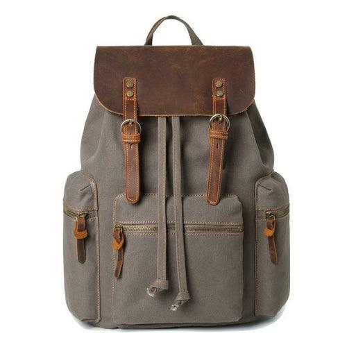 Fashion Contrast Color Canvas Backpack For Men And Women - VirtuousWares:Global