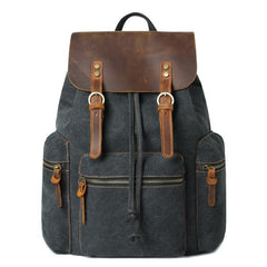 Fashion Contrast Color Canvas Backpack For Men And Women - VirtuousWares:Global
