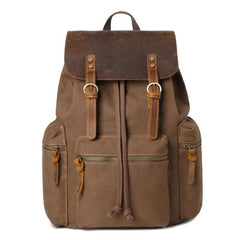 Fashion Contrast Color Canvas Backpack For Men And Women - VirtuousWares:Global